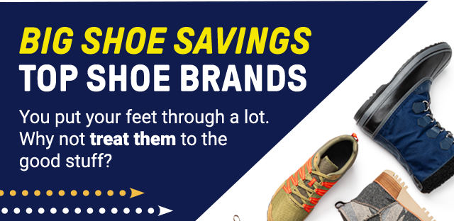 Big name running shoes for less.